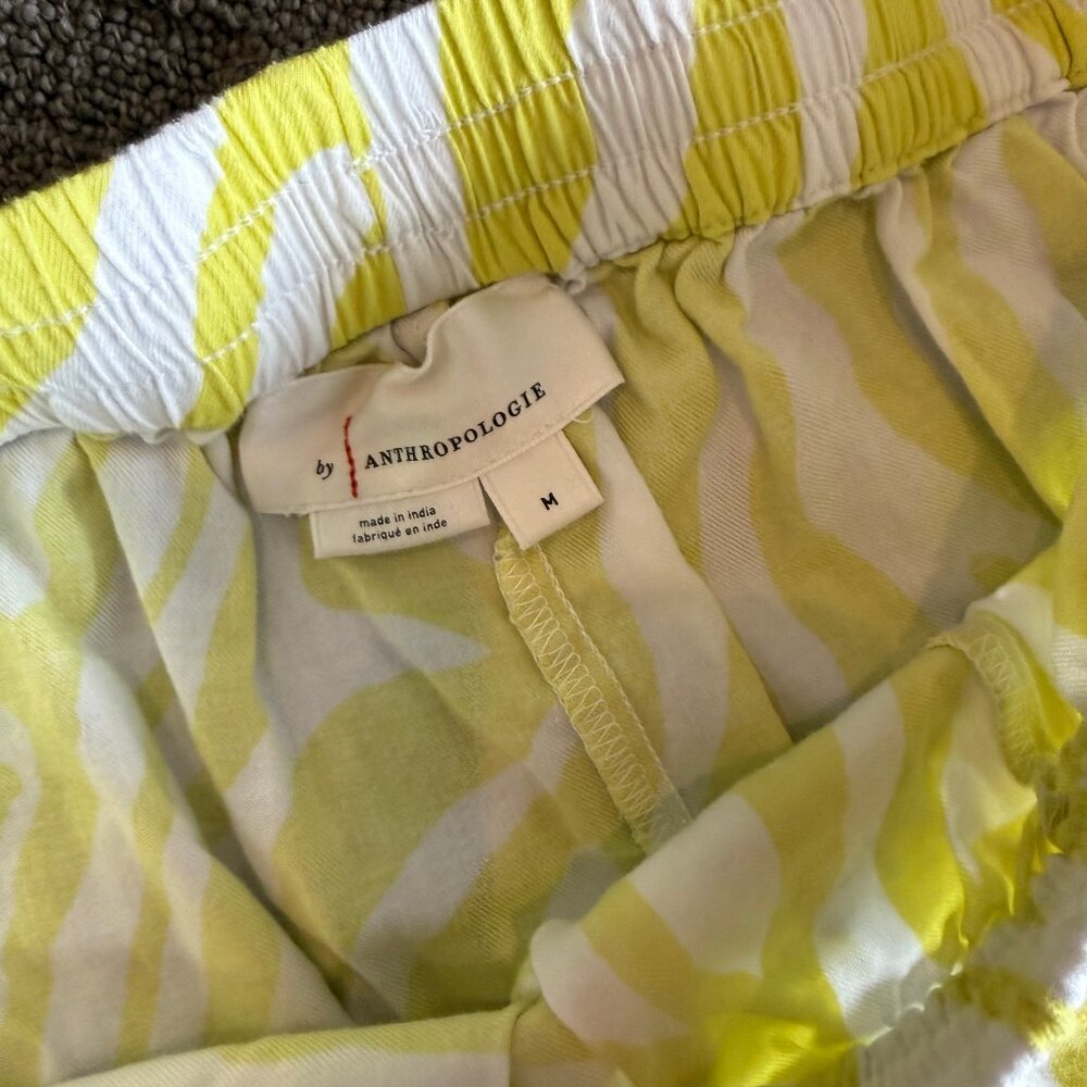 *2 for $5* GUC Anthro PJ pants in Citron Zebra - Picture 6 of 6